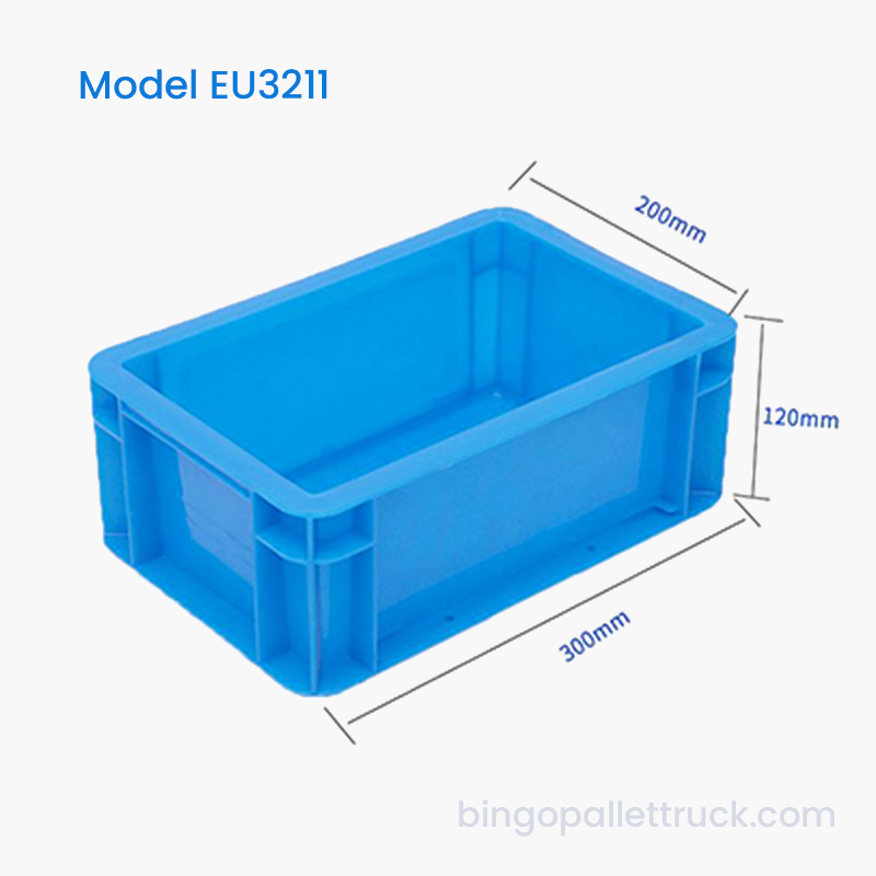 4L EU Plastová Tote Box pro průmyslové skladování