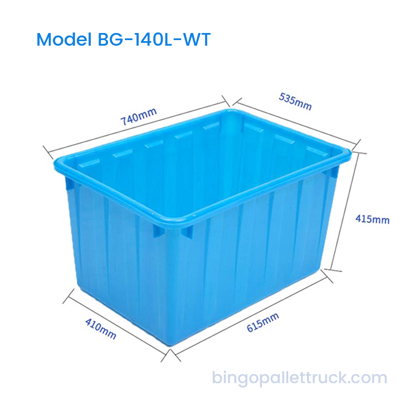 140L HDPE nádrž pro maloobchodní a velkoobchodní distribuci kapalin