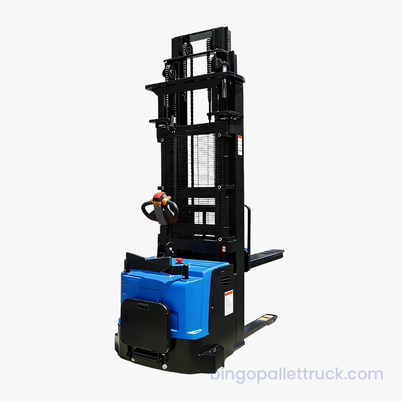 3000 kg Heavy Duty EPS třístožárový elektrický stojanový stohovač pro skladové regály
