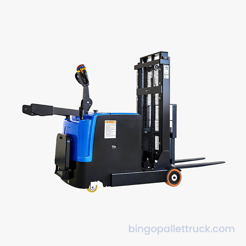 1000 kg vyvažovací elektrický stojanový stohovač pro logistiku