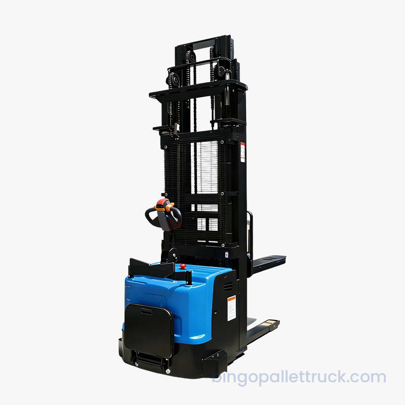 2000 kg EPS třístožárový elektrický stojanový stohovač pro vysoký dosah